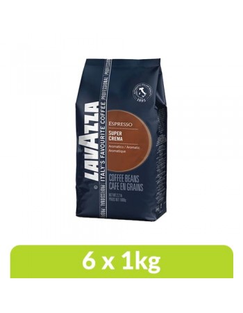 Loose - Lavazza Super Crema Coffee Beans (1 Box)