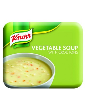 Klix KNORR® VEGETABLE SOUP WITH CROUTONS - KLIX ECO CUP